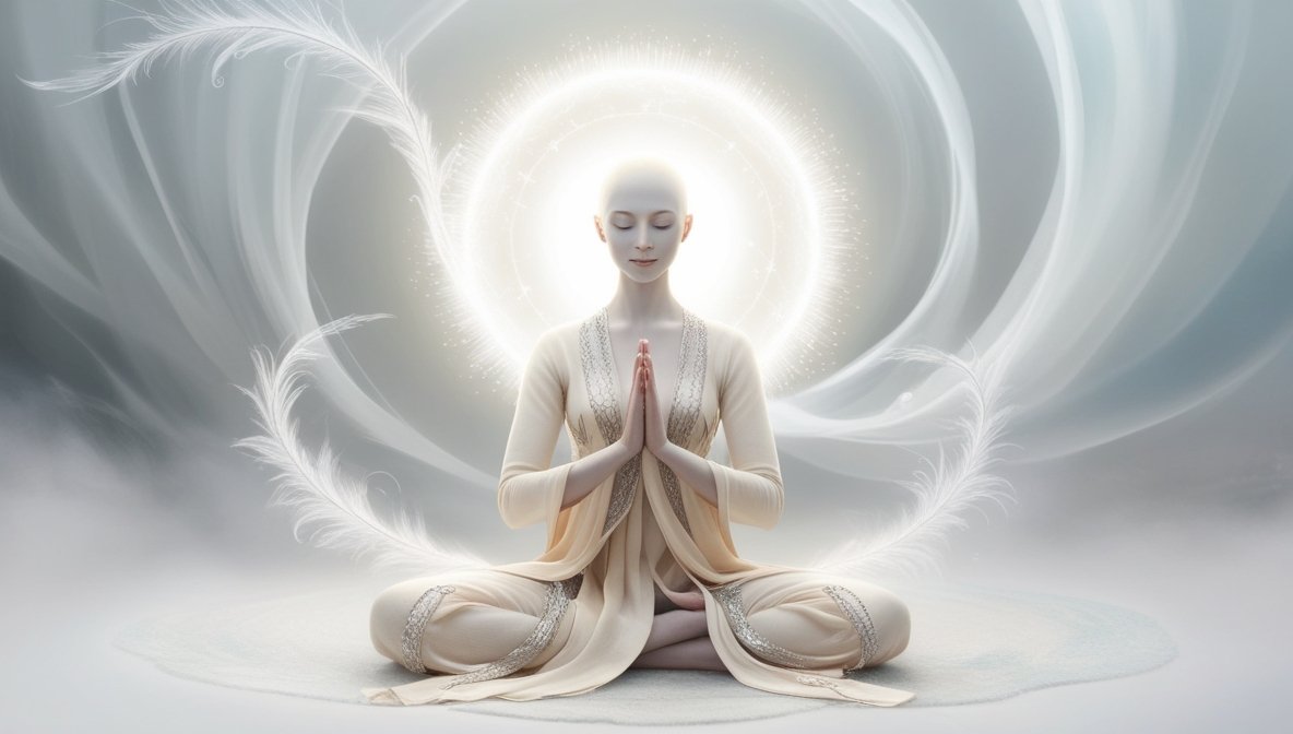 Aura Cleansing: Clearing negative energy, restoring inner balance with light.